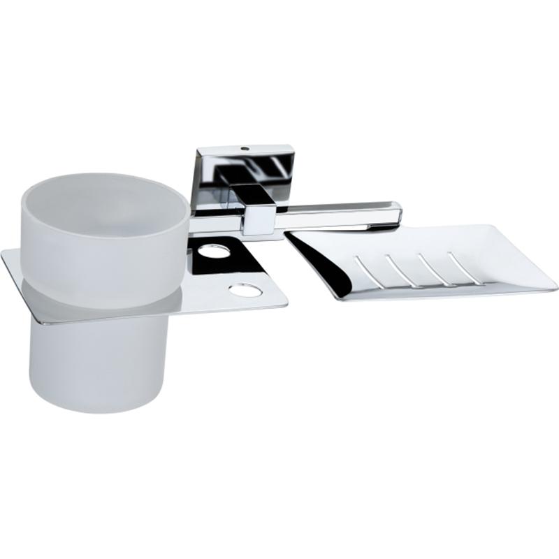 FI-09 Tumbler Holder with Soap Dish